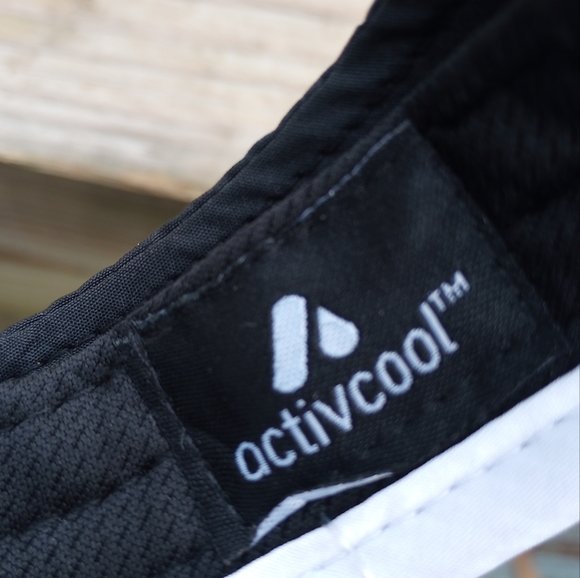 NWT Activ cool Unisex Fly-by Visor UPF Protection black - Picture 6 of 7